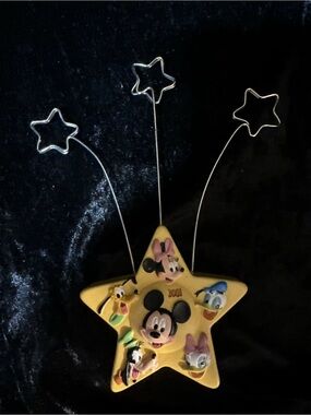 Hallmark Disney Walt's 100th Mickey Photo Holder Star Picture Holder